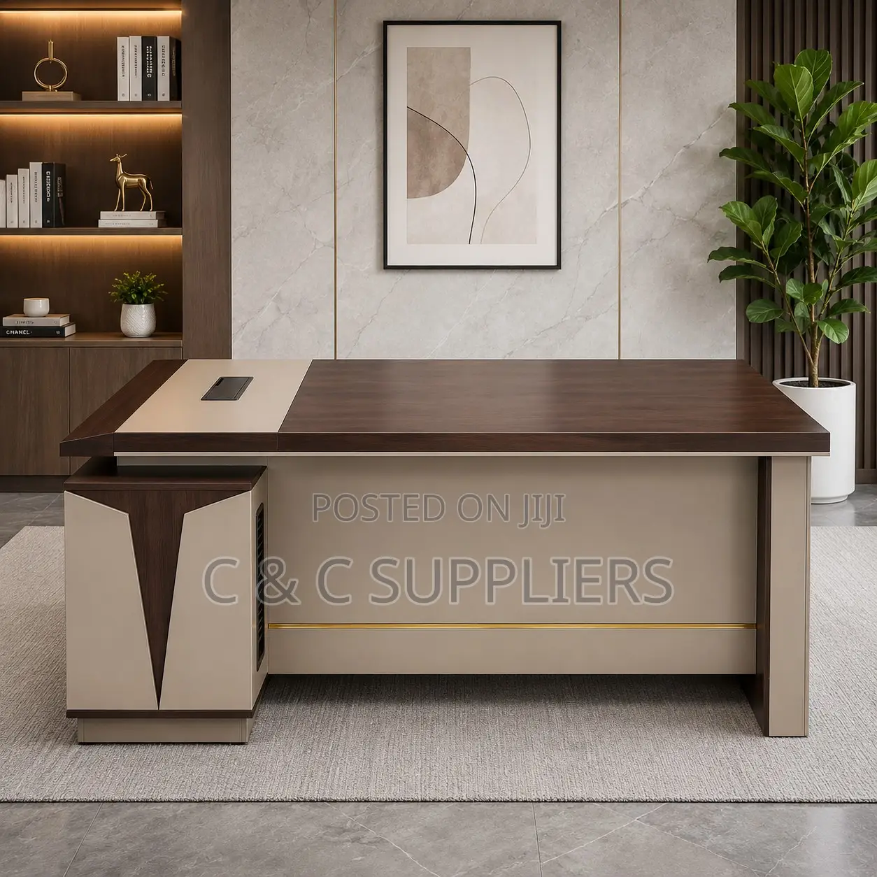Imported L-Shaped Table-1.8 Meter