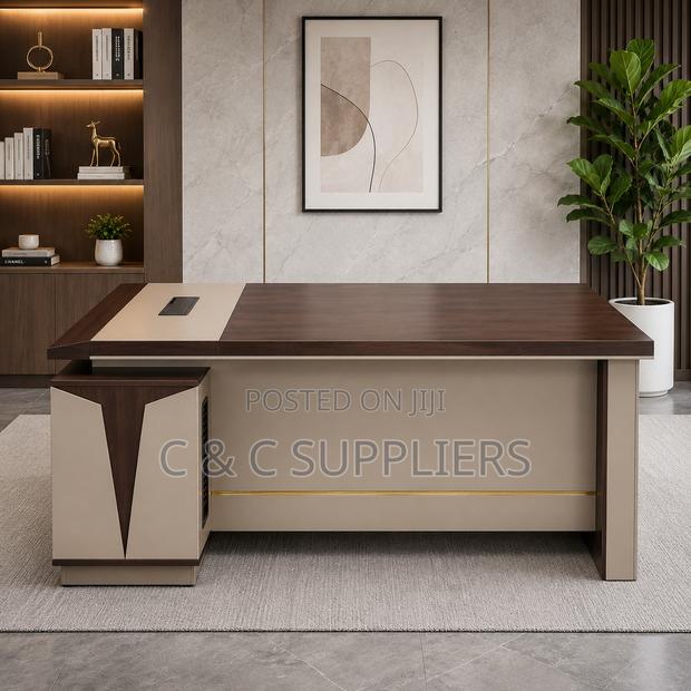 Imported L-Shaped Table-1.8 Meter - thumbnail 2
