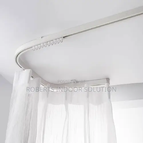 Room Divider Ceiling Track System Shower Curtain