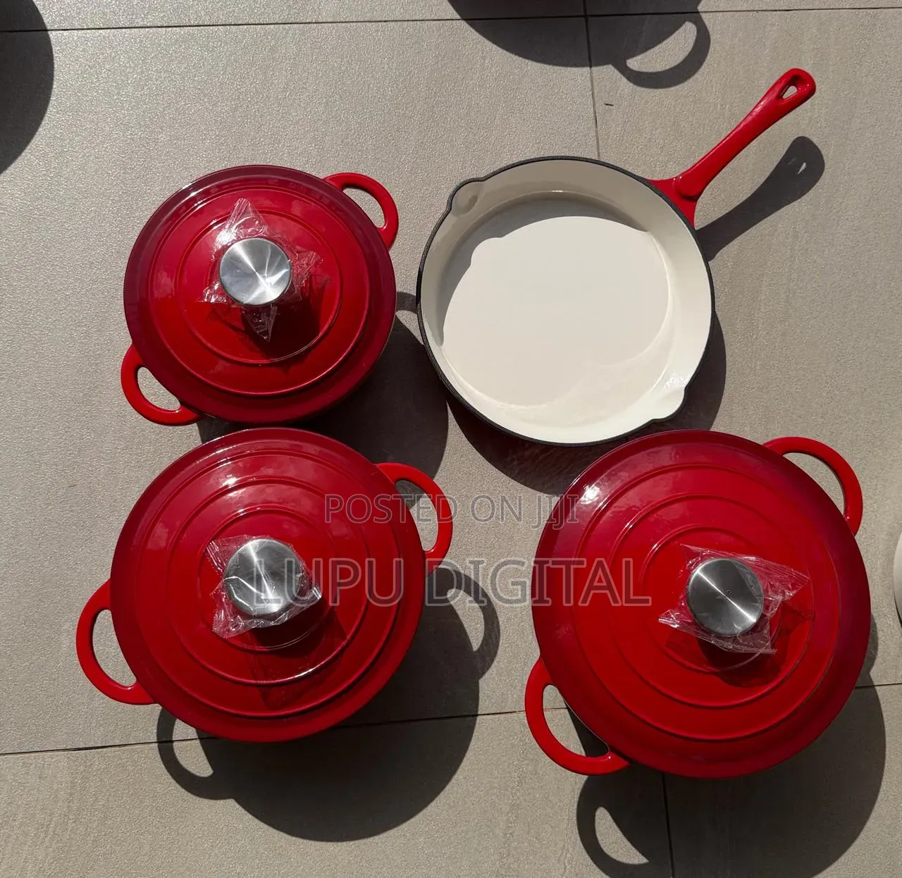 7pcs Enamelcast Iron Cookware
Good Quality