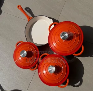 7pcs Enamelcast Iron Cookware
Good Quality