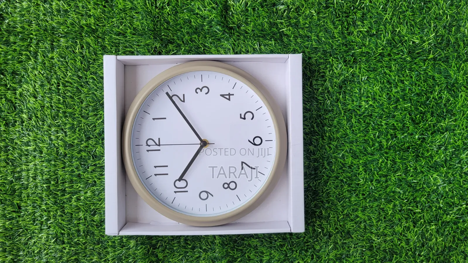 Luxury Aesthetic Home Decor Silent Clock