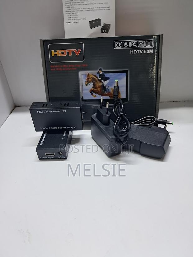 Hdmi To Rj45 Extender 60 Meter Full Hd Kit