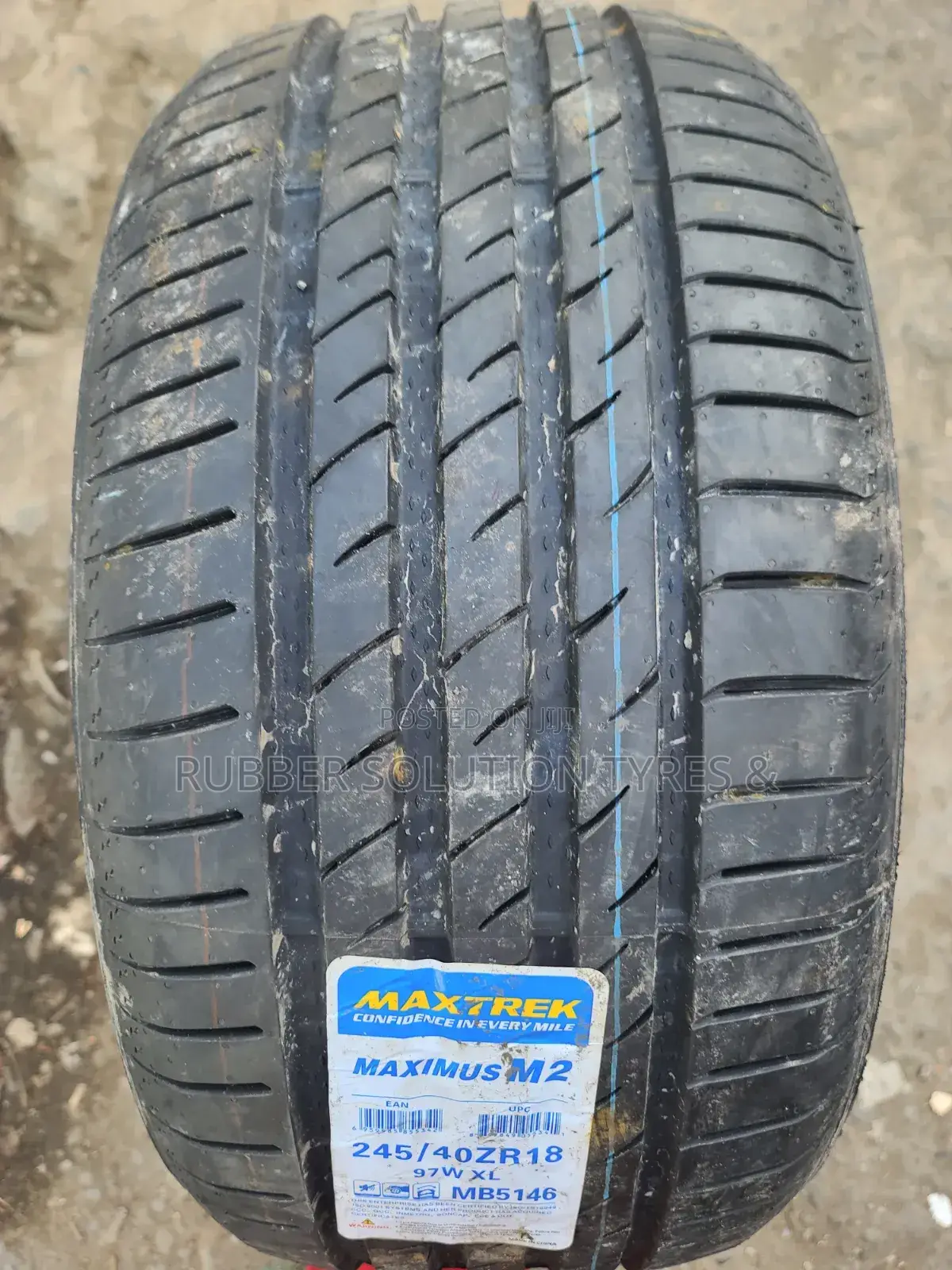 245 /40 R18 Maxtrek Tyres 97w X/L Muximus M2