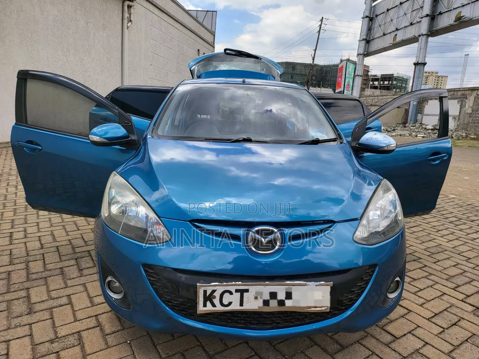 Mazda Demio 2012 Blue
