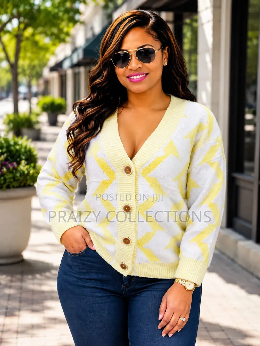 Warm Stylish Cardigan -
Free Size