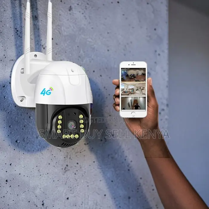 Up to 128gb Tf Card Storage 4g PTZ Rotating Electricsecurity Camera