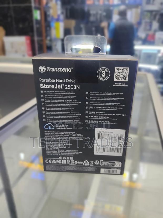 2tb Transcend Storejet 25m3 - thumbnail 2