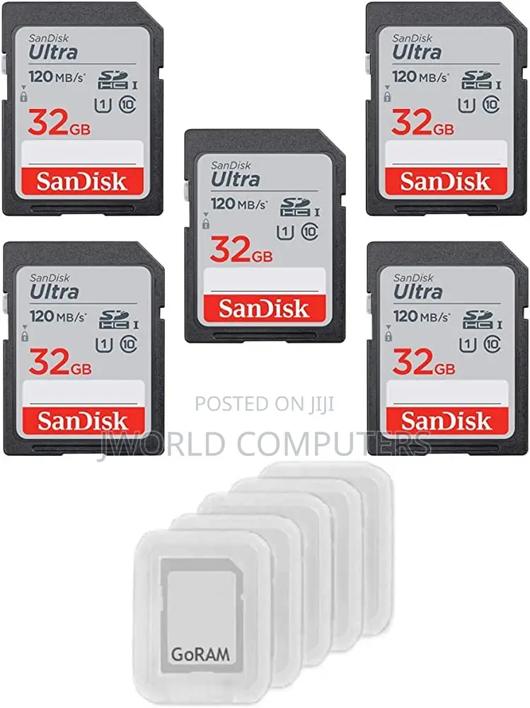 Sandisk Ultra SDHC Uhs-I Card 120mbps 32gb Class 10