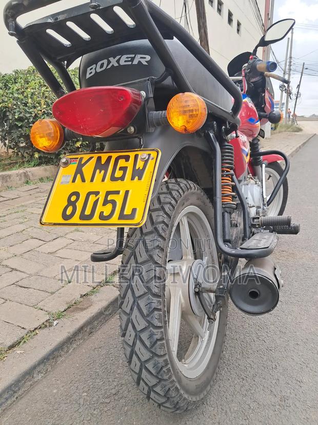 Bajaj Boxer 125 2025 Red - thumbnail 2