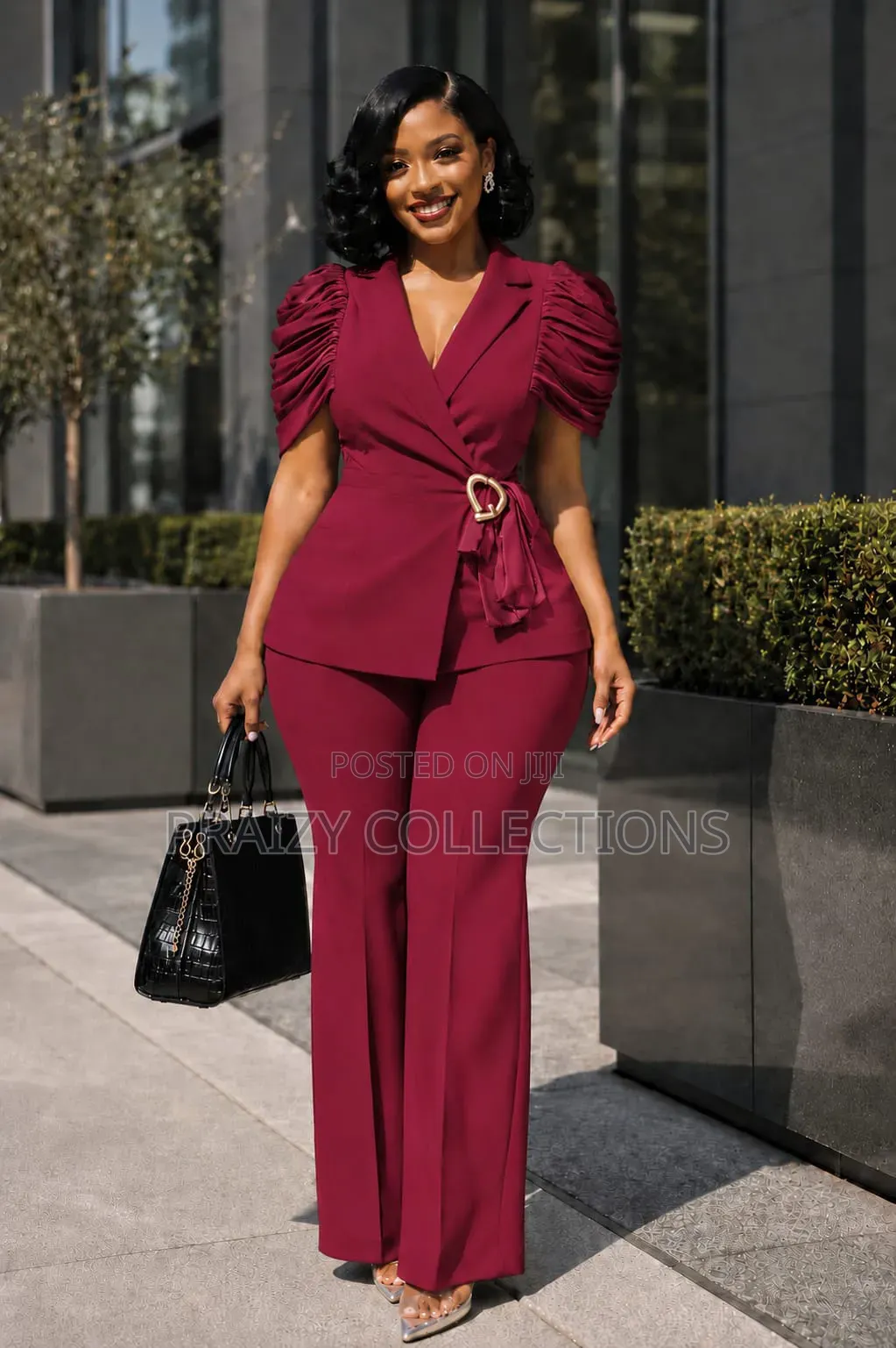 Original Zara 2-Piece Set. Elegant Wrap Design