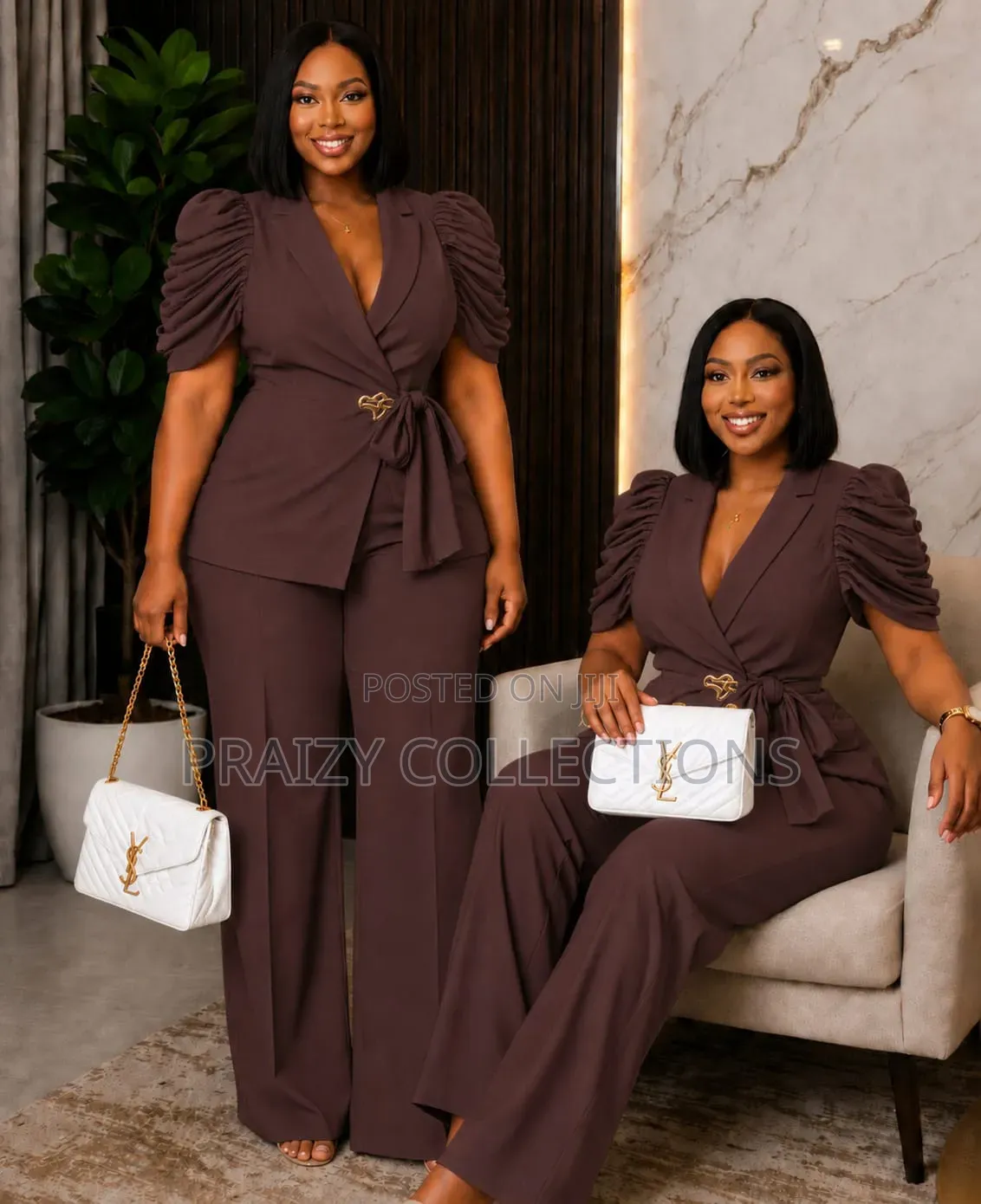 Original Zara 2-Piece Set. Elegant Wrap Design