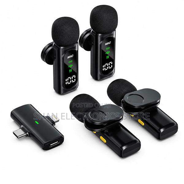 Lavalier T90 Dual 2 in 1 Portable Wireless Microphone