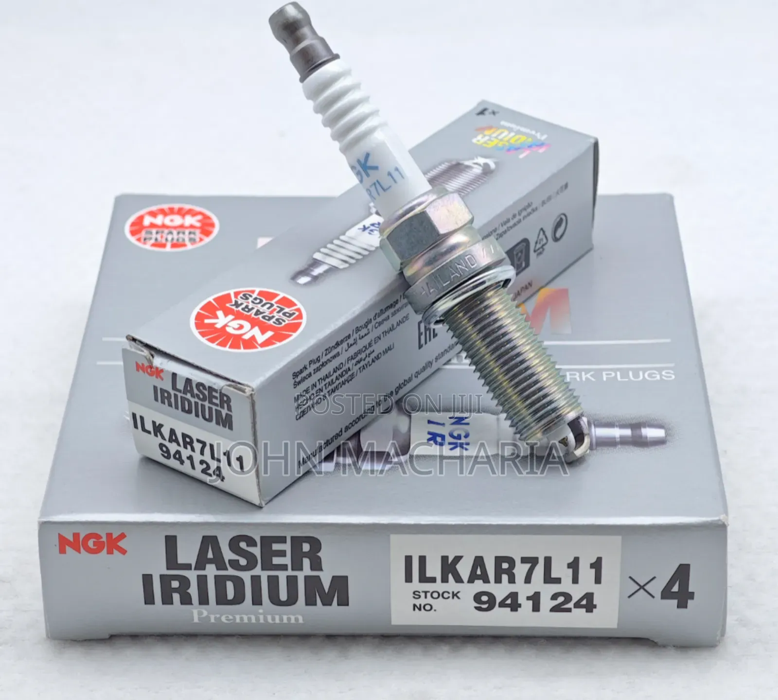 Genuine Laser Iridium Sparkplug Part No Ilkar7l11, 94124 for Mazda Cx5