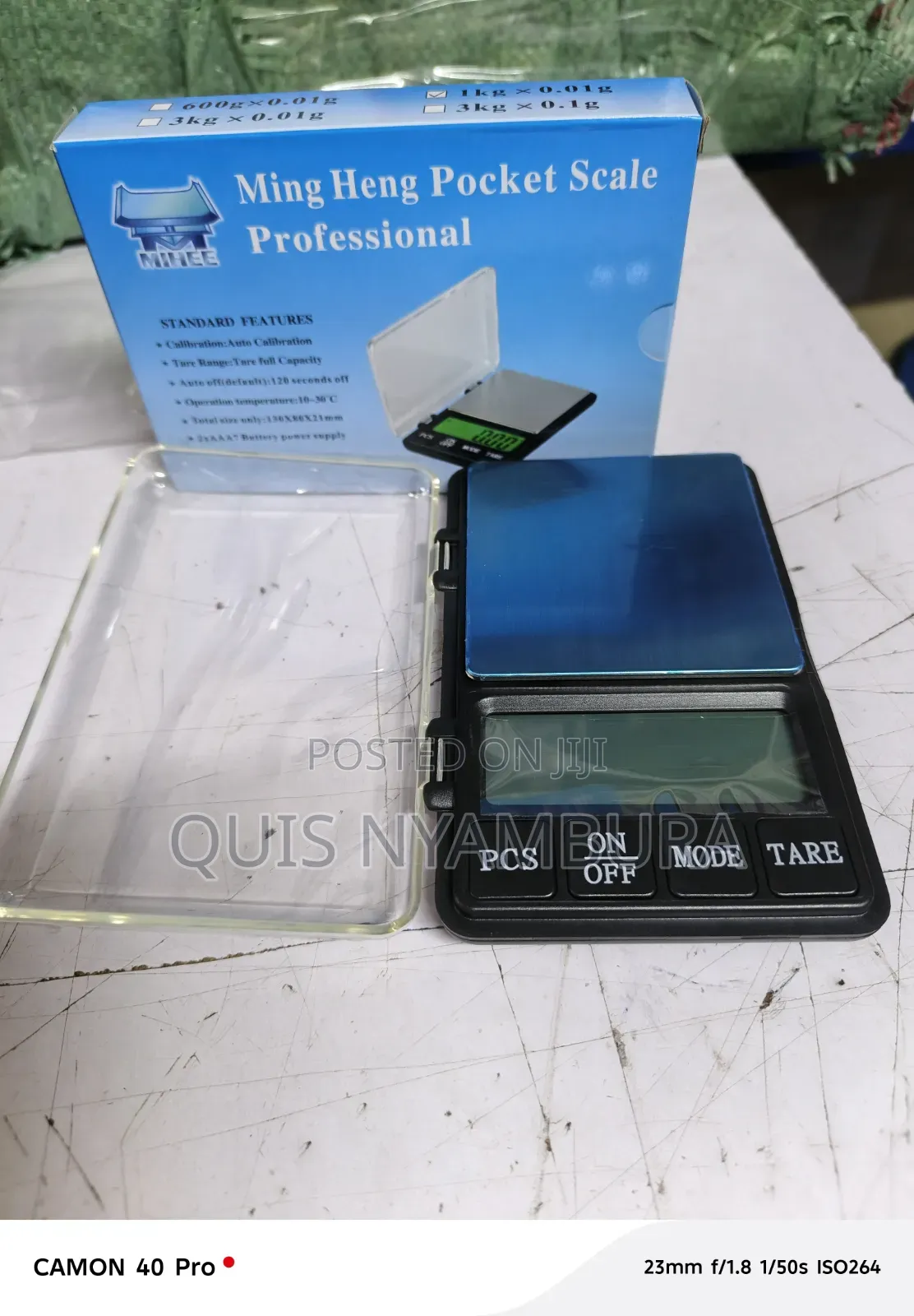 Digital Pocket Scale 0.01g to 1kg