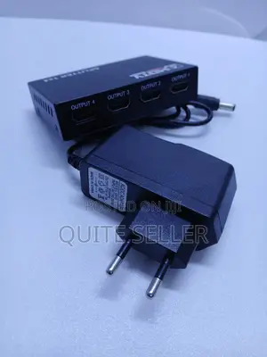 Hdmi 1 to 4 Port Splitter – High-Speed Video Audio Distribution