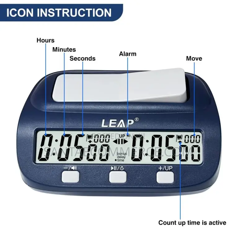 Leap Pq9932 Digital Chess Clock Timer