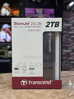 Transcend 2tb External Portable Hard Drive