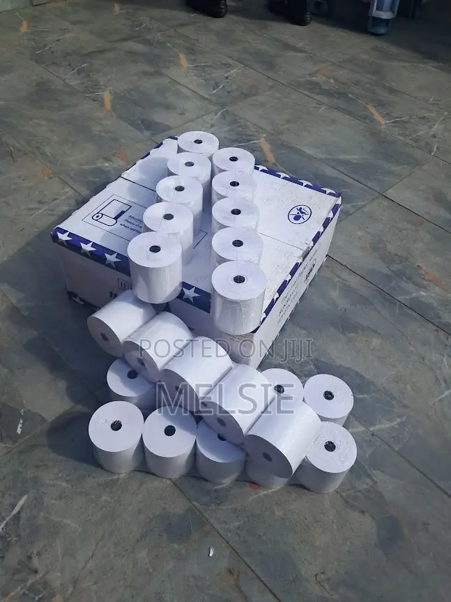 Premium 80x80mm Thermal Rolls for Cash Registers Pos Systems