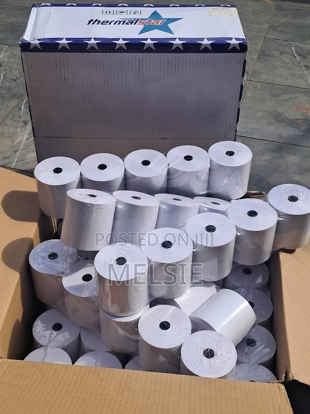 High-Quality Thermal Paper Rolls 80mm for Receipt Printing
