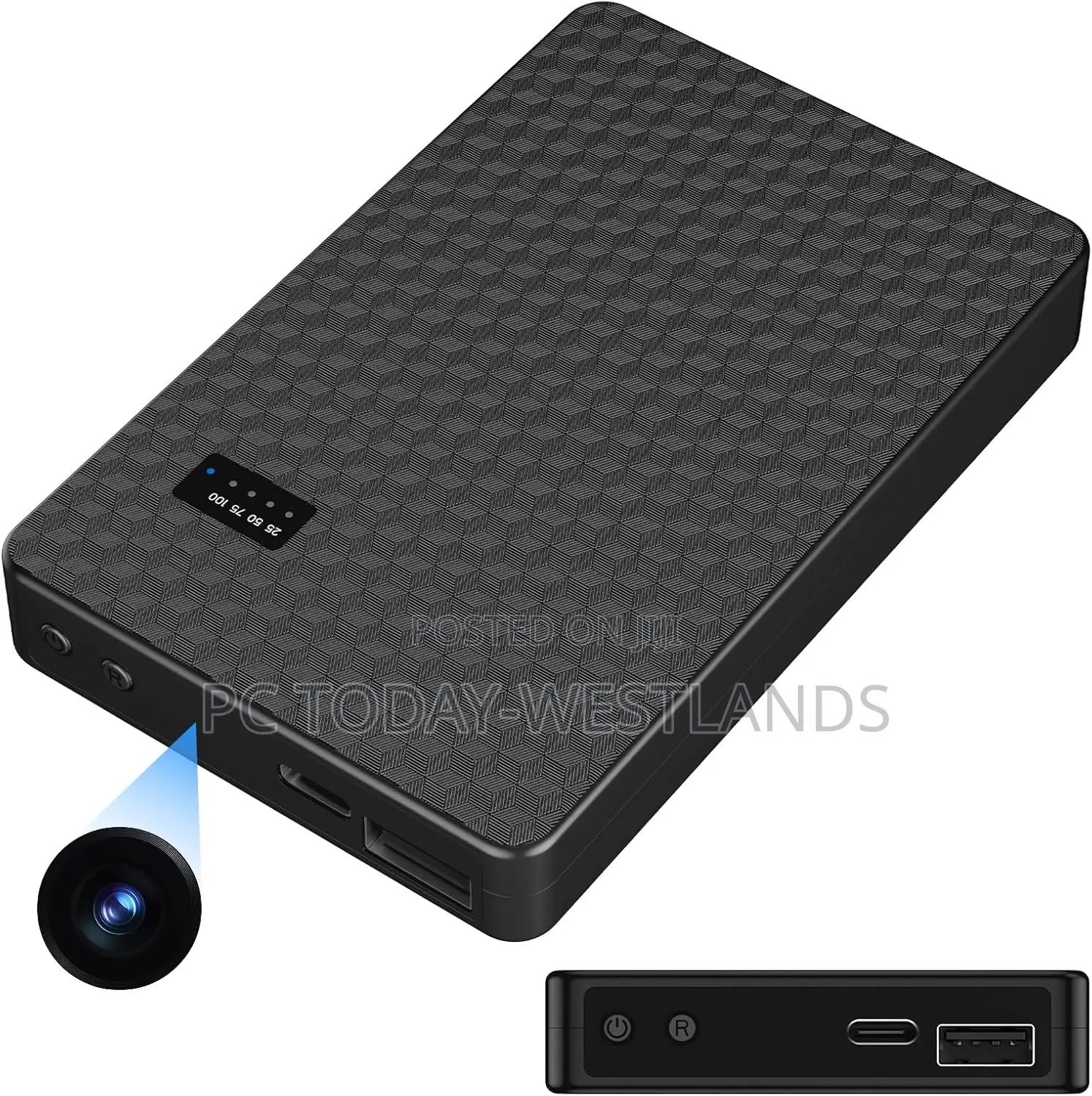 Hidden Camera Portable Charger Full Hd Cameras Motion Detection