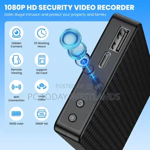 Hidden Camera Portable Charger Full Hd Cameras Motion Detection