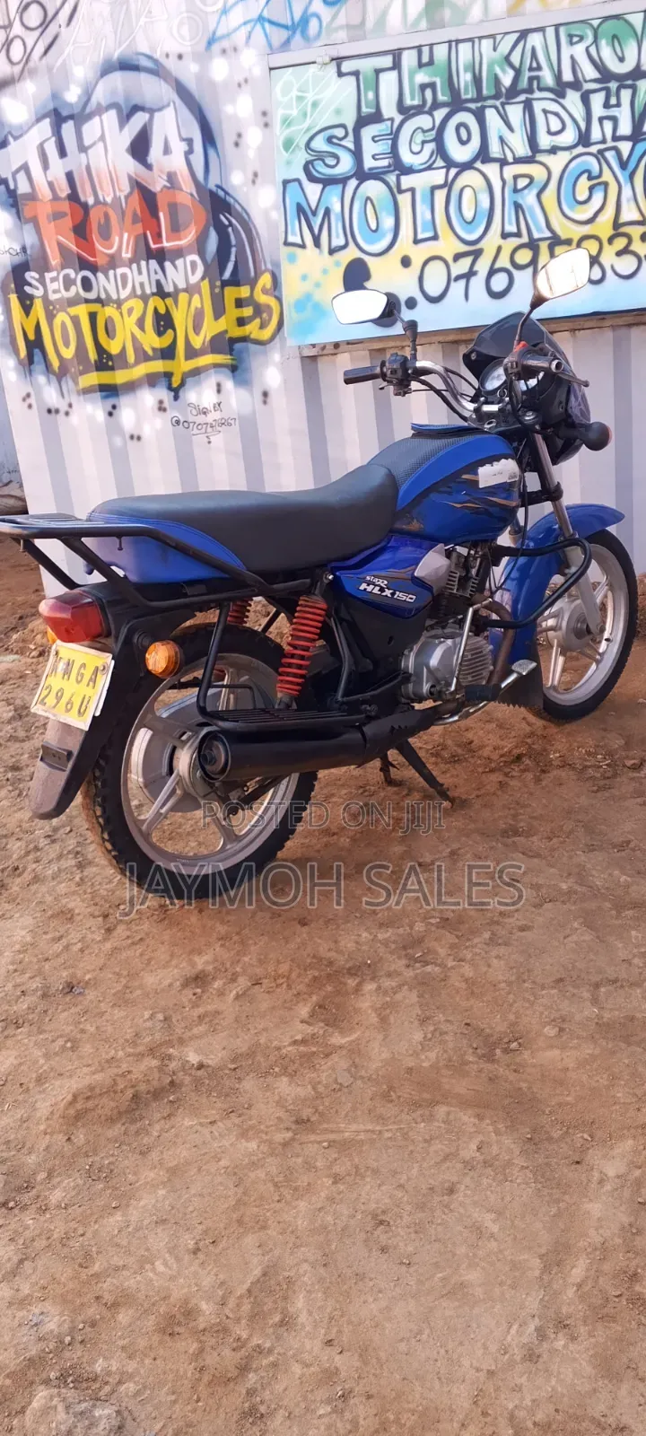 TVS HLX Plus ES 2023 Blue