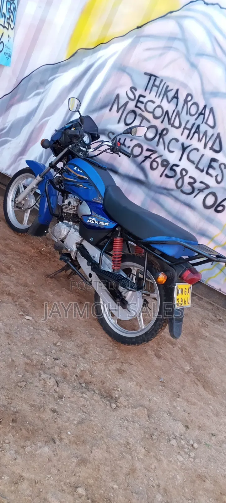 TVS HLX Plus ES 2023 Blue