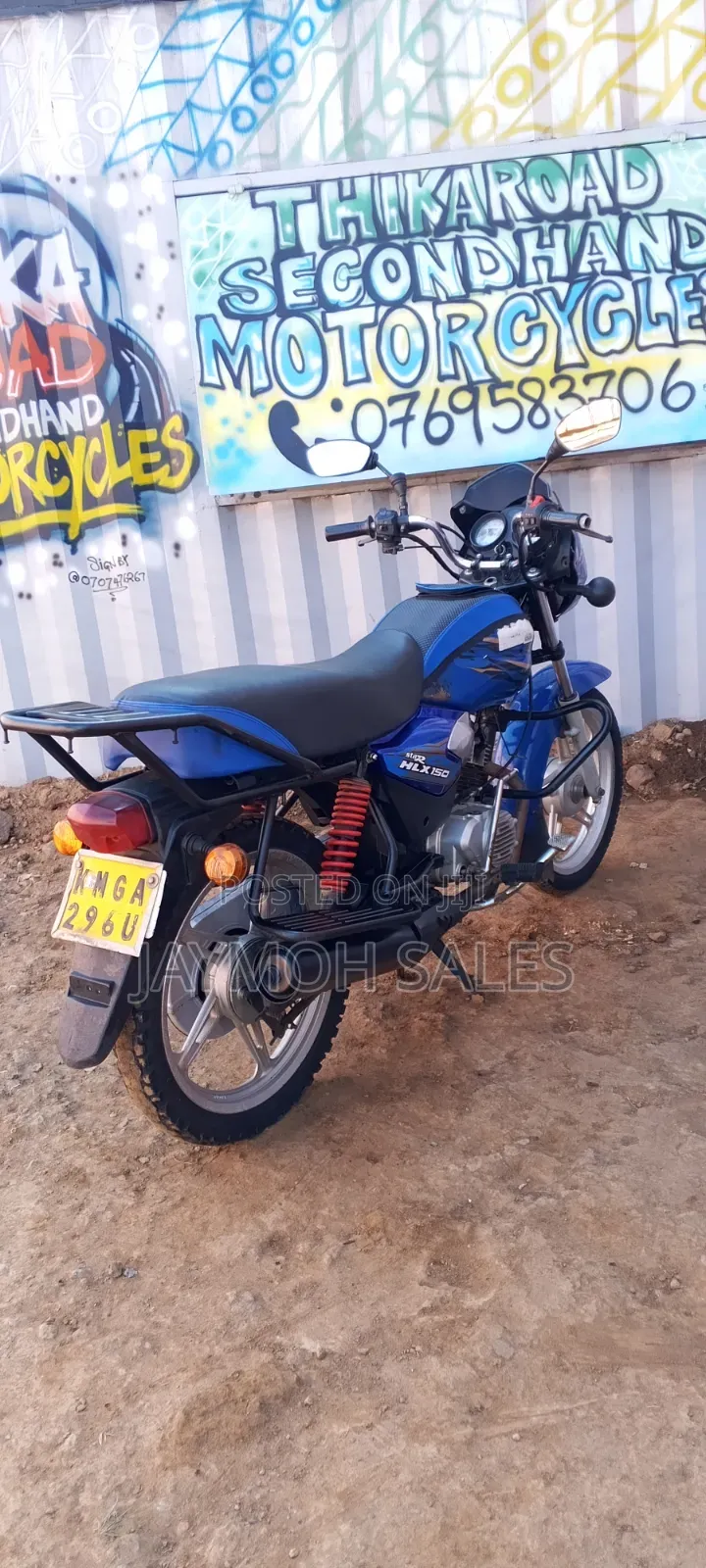 TVS HLX Plus ES 2023 Blue