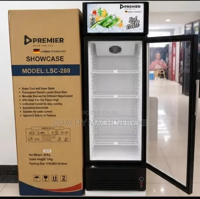 Genuine Single Door Showcase /Display Chiller Premiere 288l