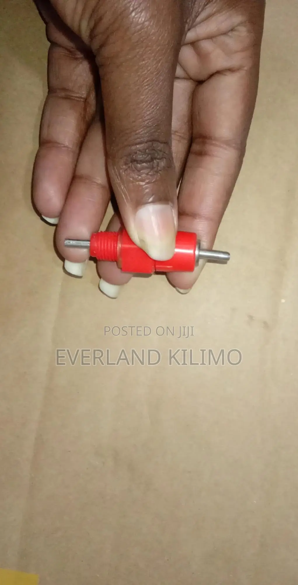 Red Automatic Chicken Water Nipple Drinker