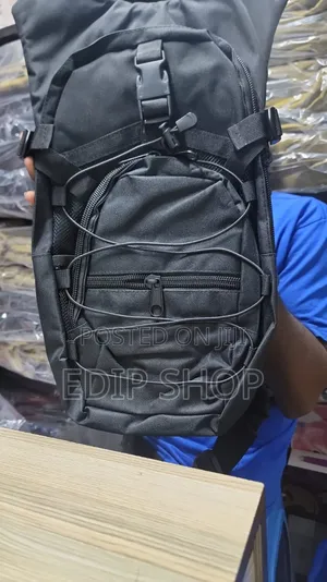 Black Hydration Backpack
