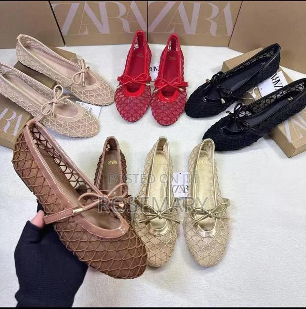 Zara Ballerina Flat Shoes