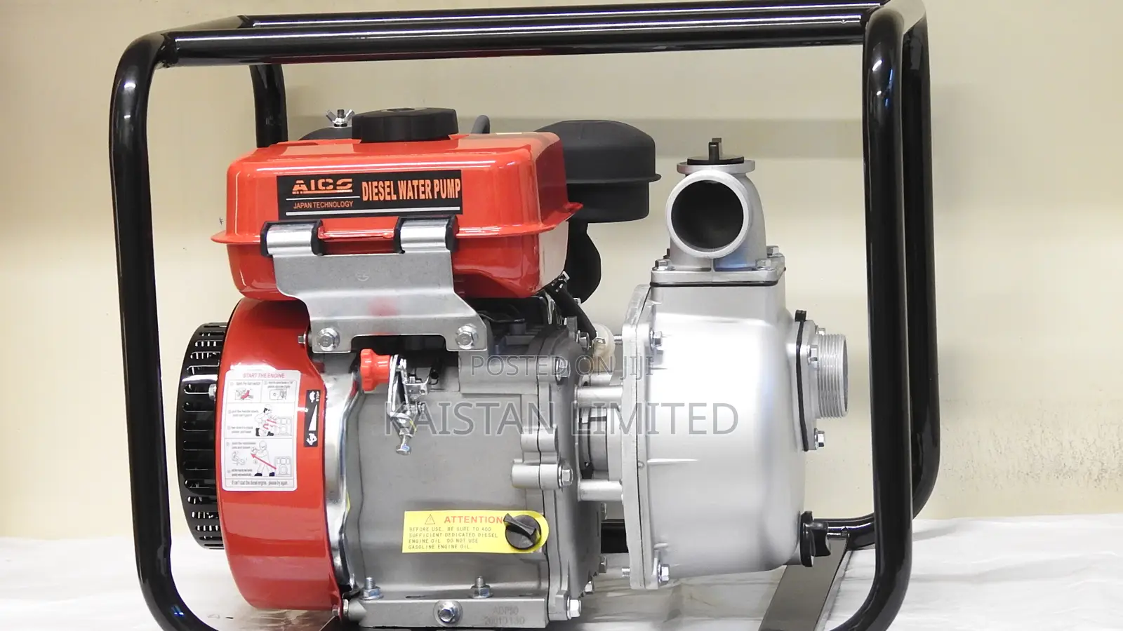 Aico 2-Inch Diesel Water Pump/High Pressure Irrigation Drainage Pump