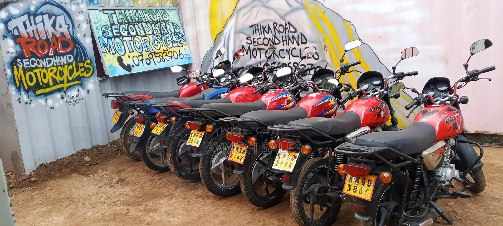 Bajaj Boxer 150 UG 2023 Red