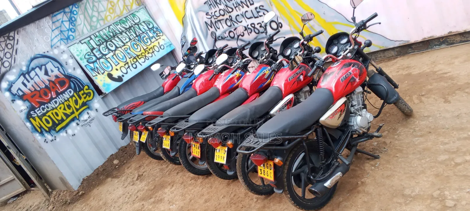 Bajaj Boxer 150 UG 2023 Red