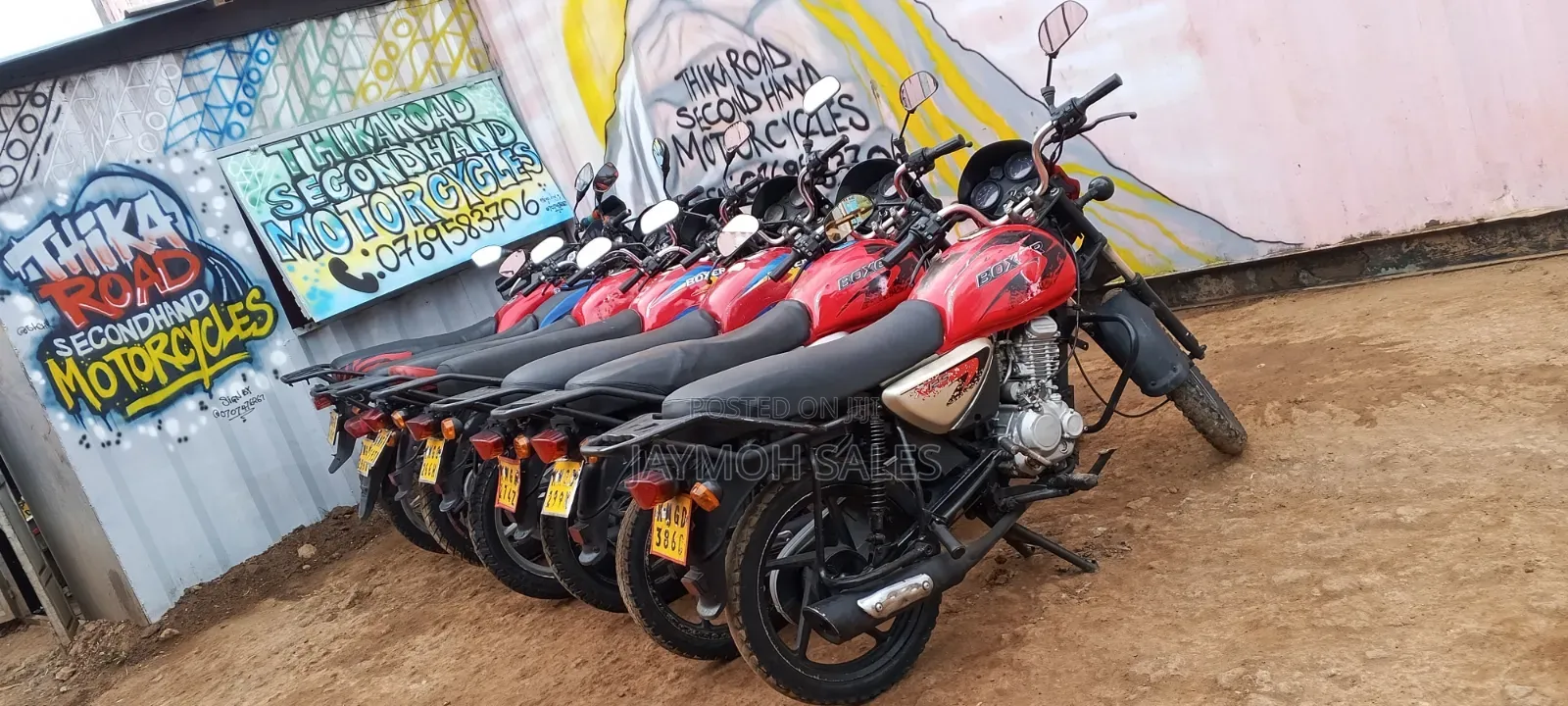 Bajaj Boxer 150 UG 2023 Red