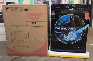 Black Ramtons Washing Machine Wash Dry (10kg Washer,7kg Dryer)Rw219