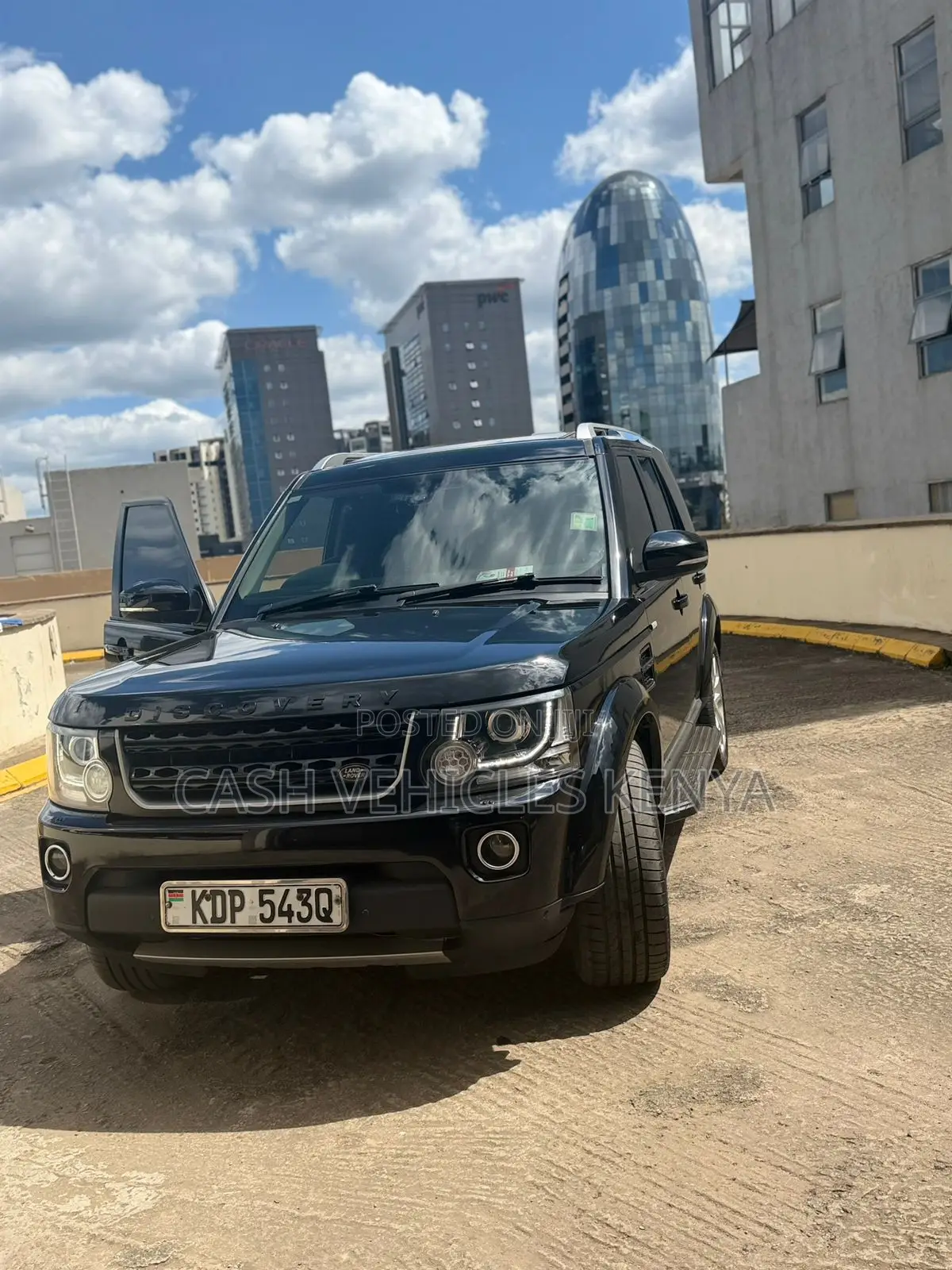 Land Rover Discovery 2016 Black