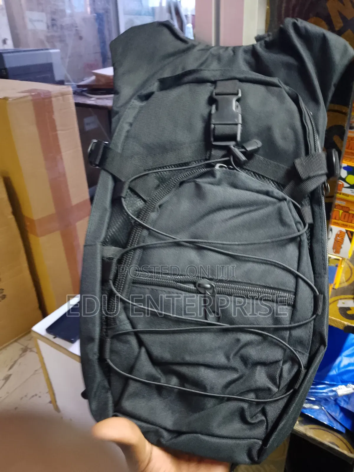 Black Hydration Backpack 3litres