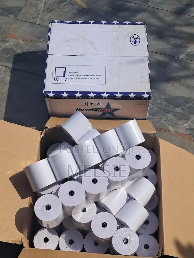 Buy 80mm Thermal Receipt Rolls Online in Kenya