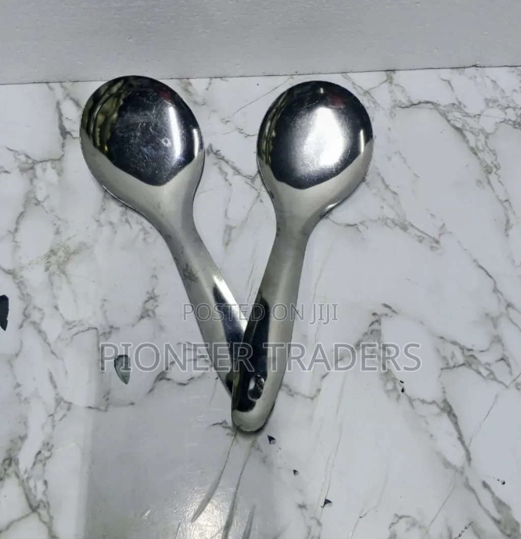 Silver Serving Spoon
