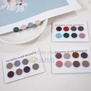 Premium No-Snag Hijab Magnets - Pinless Scarf Clips