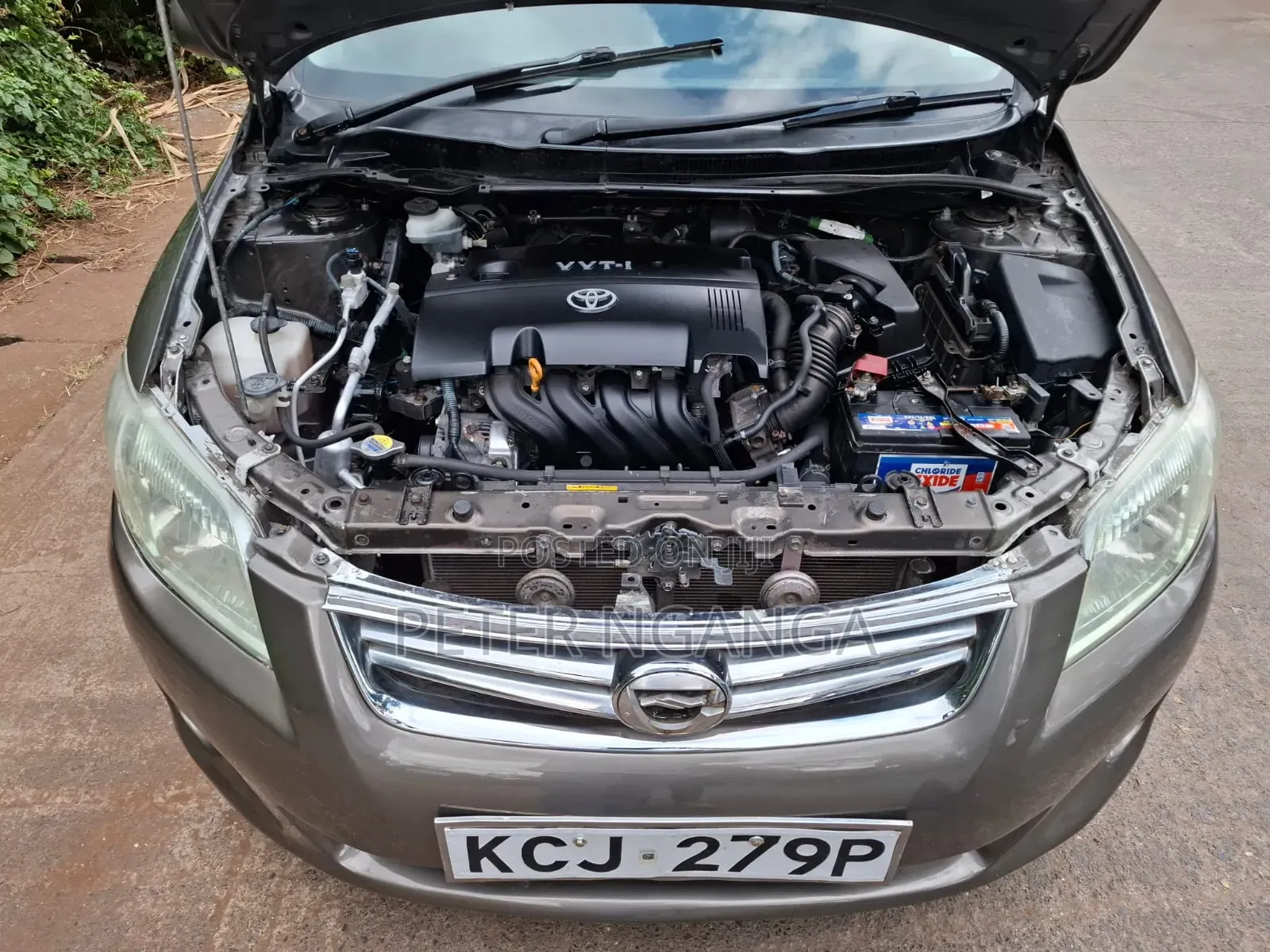 Toyota Corolla Fielder 2010 Silver