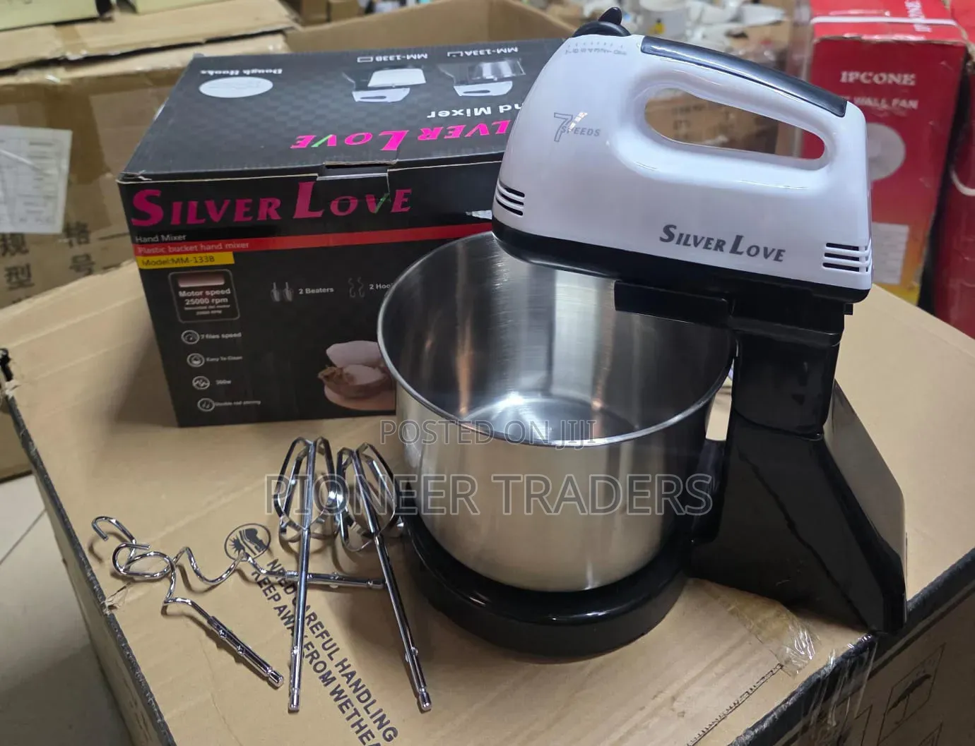 Silver Love Electric Bowl 2ltrs Mixer
