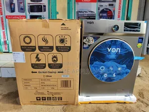 10kgs Von Washing Machine Front Load Wash and Spin Fully Automatic