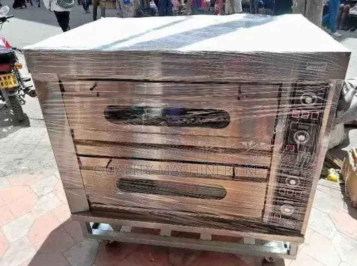 Stainless 2deck 4trays Industrial Electric Oven