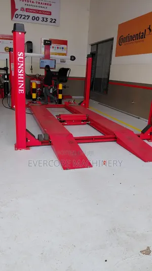 Heavy Duty 3d Wheel Alignment Machine With 4 Post Lift.