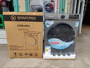8kgs Smartpro Washing Machine Frontload Steam Wash