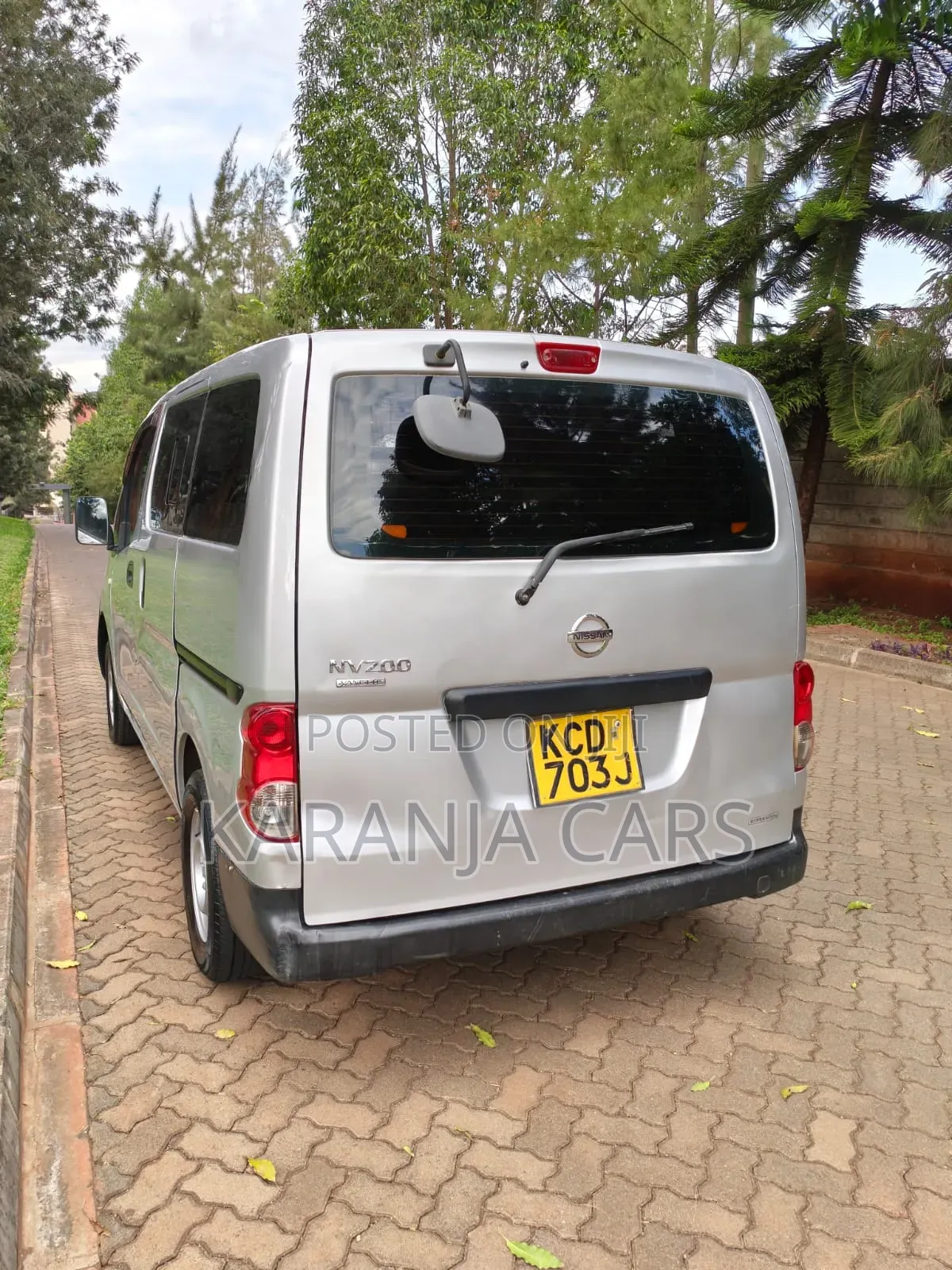 Nissan NV200 2012 Silver